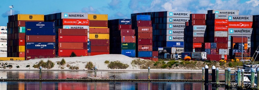 Mt Maunganui containers