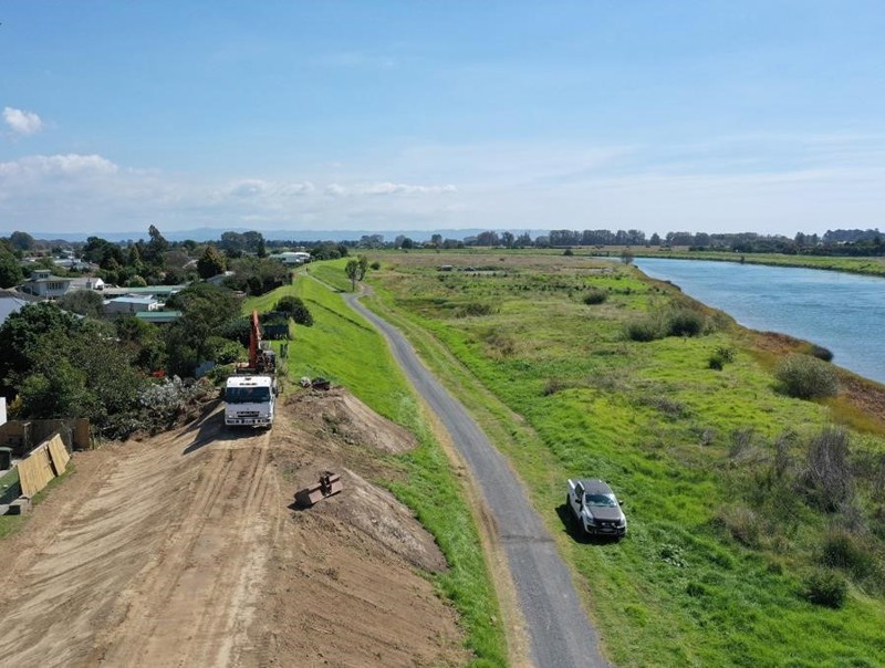 Whakatāne stopbank